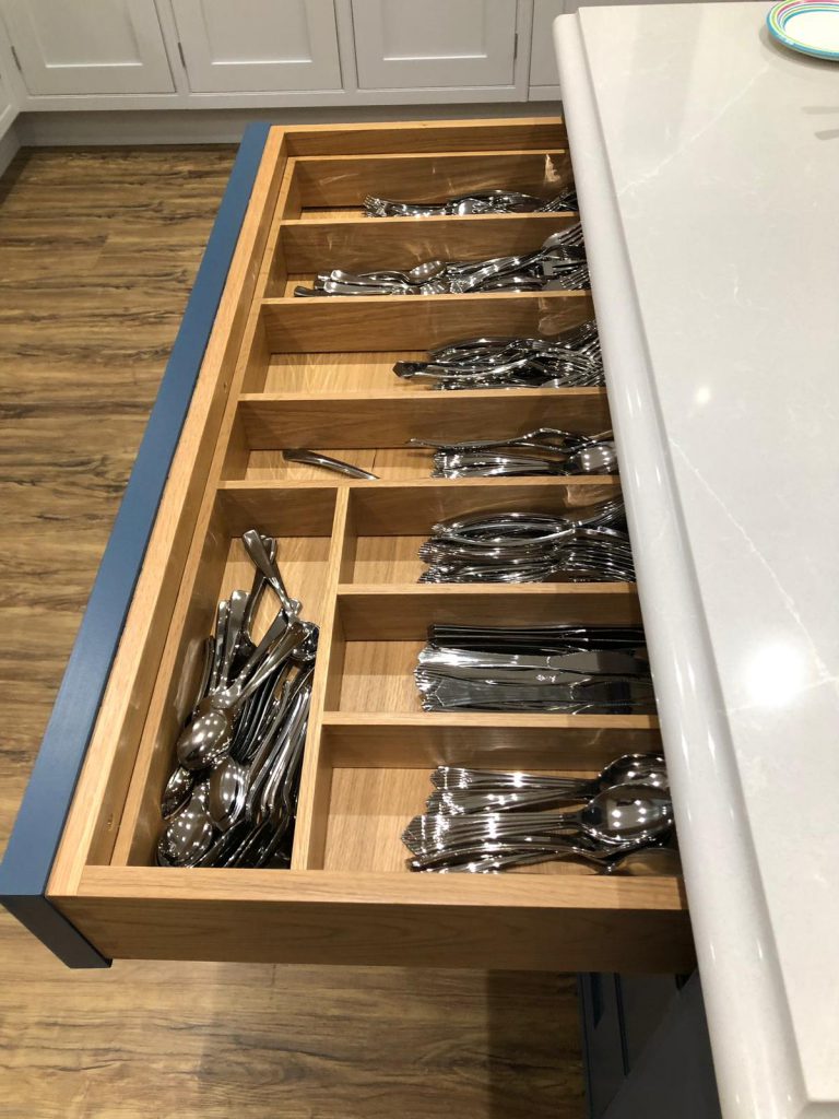 Dovetailed drawers, shaker kitchen Kitchen units, Bishop’s Stortford